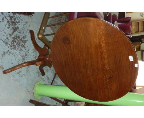 19thC tripod tilt top table