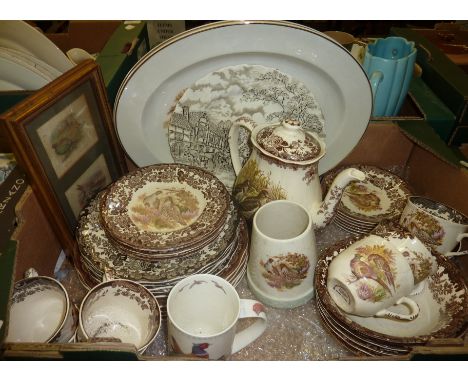 Selection of Royal Worcester Palissy Game series table ware