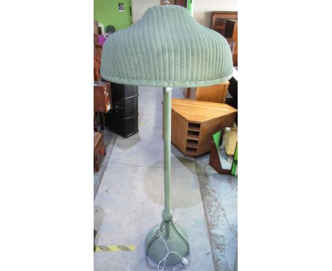 Lloyd Loom standard lamp 