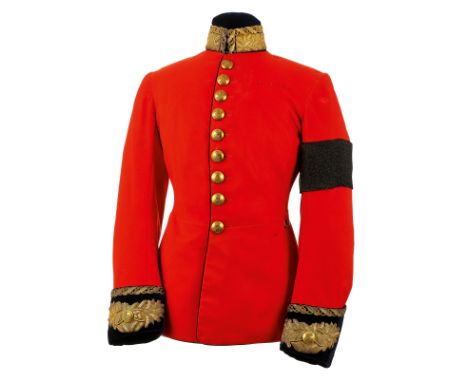 1st Life Guards Field Officer’s Full Dress Tunic and Captain’s Cloak.Tunic is a fine pre-amalgamation example by J. Daniels, 