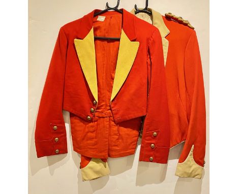 Gordon Highlanders Officer’s Mess Coatee and anotherAn extremely rare example of the short-tailed mess uniform introduced bri