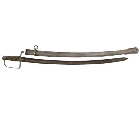 Mid 19th Century Italian Horse Artillery Troopers Sword.A good example of the 1833 pattern, similar to the 1788 British Light