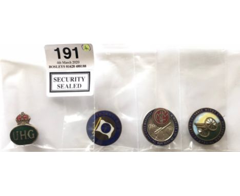 WW1 / WW2 Home Front Lapel Badges.Comprising: UHG Ulster Home Guard. ... Thornycroft 1939. ... “Coal Merchant &amp; Morley Lt