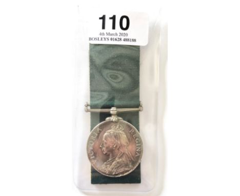 2nd VB Duke of Cornwall’s Light Infantry Victorian Volunteer Long Service Medal.Awarded to “363 PTE T. KENNAR 2ND VB D:OF C L