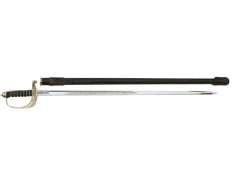 Elizabeth II Period Irish Guards Officer’s Sword by Wilkinson of LondonA superb example, the regulation pattern. The straight