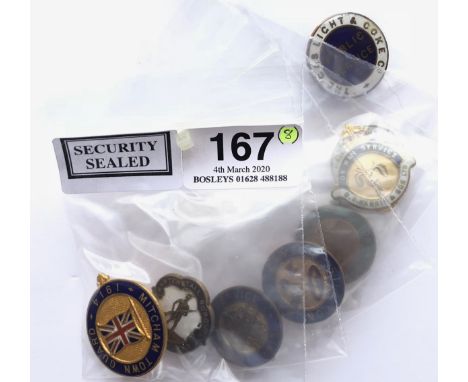 Selection of WW1 Home Front Lapel Badges.Comprising: Mitcham Town Guard. ... Rawtenstall Borough Defence Corps. ... On War Se