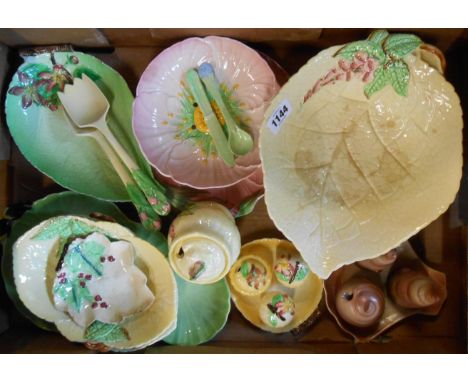 A selection of Carltonware pottery items including foxglove pattern bowls, anemone strainer and stand, cruets, etc. - various