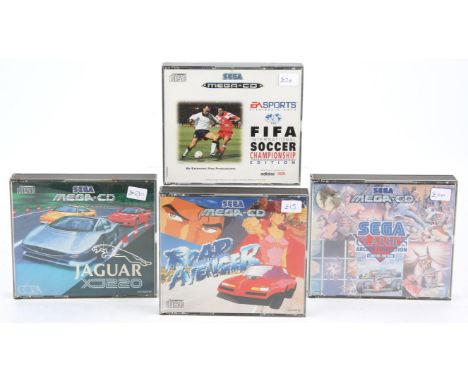 SEGA Mega-CD Variety bundle (PAL) Includes: Sega Classice: Arcade Collection [Limited Edition], Road Avenger, Jaguar XJ220 an