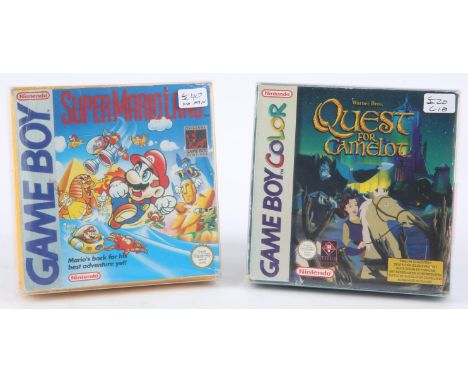 Game Boy boxed game bundle (PAL) Includes: Super Mario Land (Game Boy) and Quest for Camelot (Game Boy Colour) Quest for Came