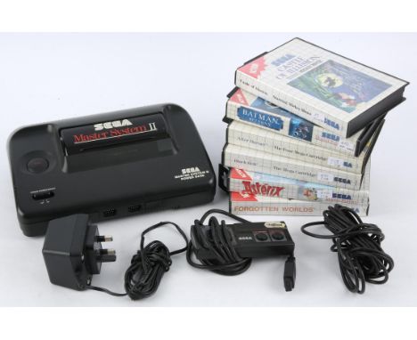 SEGA Master System II Action bundle (PAL) Includes: Master System II Console (loose), 6 Games, Controller (x1), Third-party A