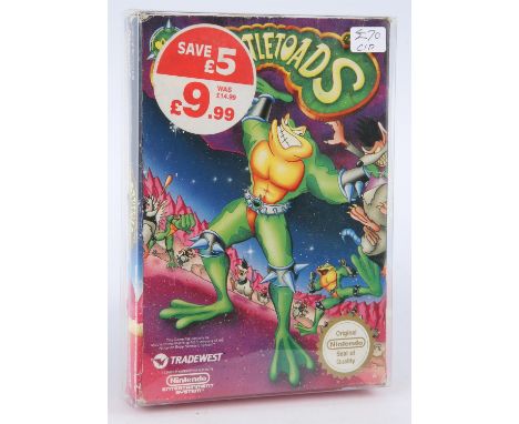 Nintendo Entertainment System (NES) Battletoads (PAL) Game is complete, boxed and in fair condition The item is housed in a p