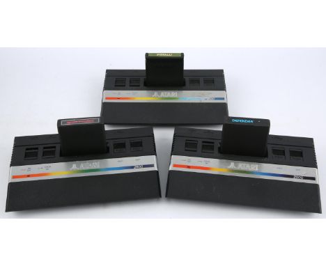 Atari 2600 Junior loose console/cartridge bundle (PAL) Includes: Loose Atari 2006 console (x3), and 3 loose games Games inclu