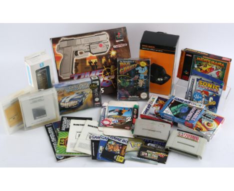 An assortment of 'incomplete' games/accessories (PAL) All items included in this lot are incomplete, meaning they are either 