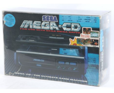 SEGA Mega CD Model 1 (PAL) Item is complete and boxed with two games; SEGA Classics Collection and Sol-Feace/Cobra Command It