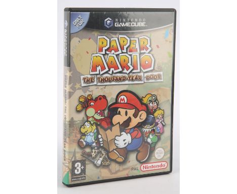 Nintendo GameCube Paper Mario: The Thousand-Year Door (PAL) Game is complete, boxed and in good condition 
