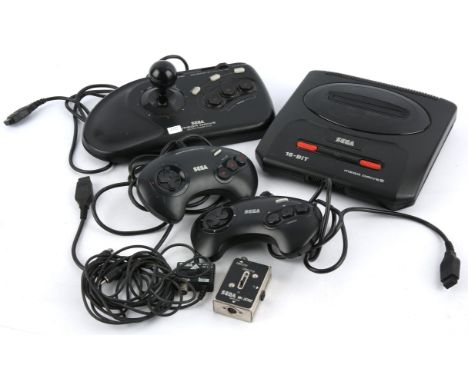 SEGA Mega Drive loose console/peripheral bundle (PAL) Includes: SEGA Mega Drive II console, Arcade Power Stick and 2 controll