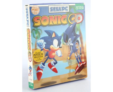 SEGA Sonic CD PC CD-Rom 'Big Box' Game Game is complete, boxed and in excellent condition 