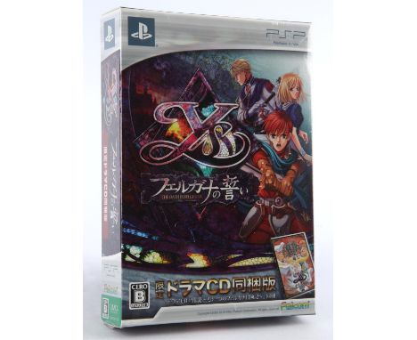 PlayStation Portable (PSP) Ys: The Oath in Felghana [Limited Edition w/'Drama CD'] - Brand New/Factory Sealed (NTSC-J) 