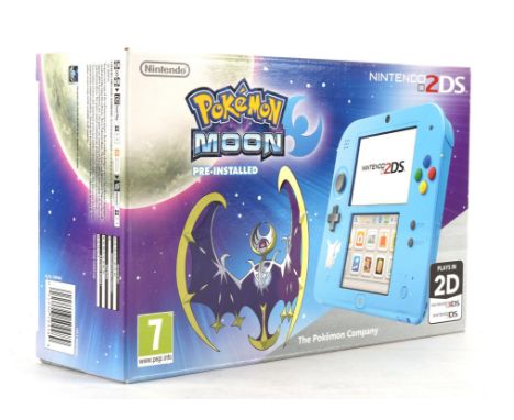 Nintendo 2DS [Pokémon Moon Edition] - Brand New This 2DS console has Pokemon Moon pre-installed on it Item is brand new, boxe