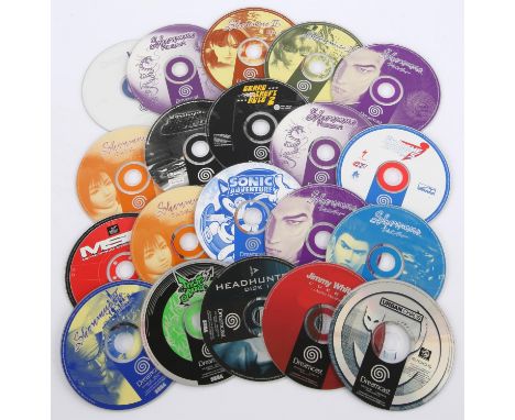 SEGA Dreamcast 'disc only' bundle (PAL) [20] Includes an assortment of 20 loose discs for the SEGA Dreramcast console Highlig