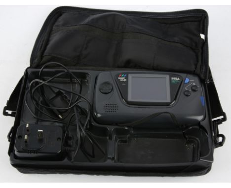 SEGA Game Gear bundle (PAL) Includes: Game Gear handheld console and 2 loose Game Gear games Fantasy Zone and Slider) Items c