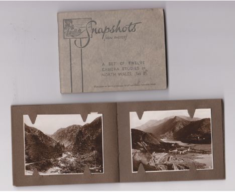 North Wales vintage set of twelve real photos (Set A) and second set of twelve (Set B) published Photochrom, London &amp; Tun