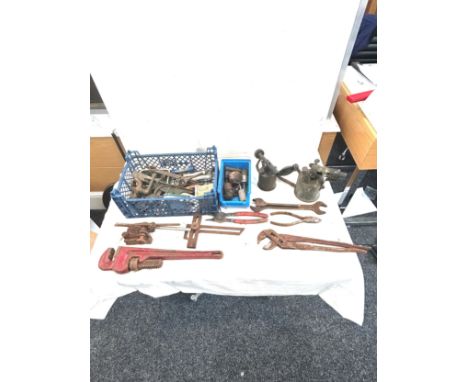 Selection of assorted hand tools 
