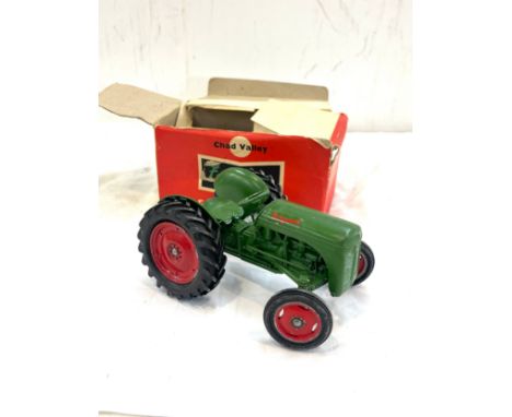 Rare Chad Valley Massey Ferguson tractor in original box 