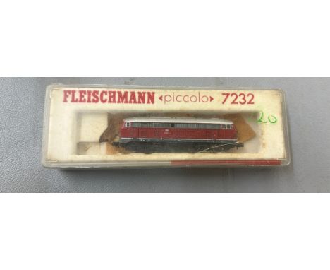 N Scale Fleischmann Piccolo 7232 train in original case 