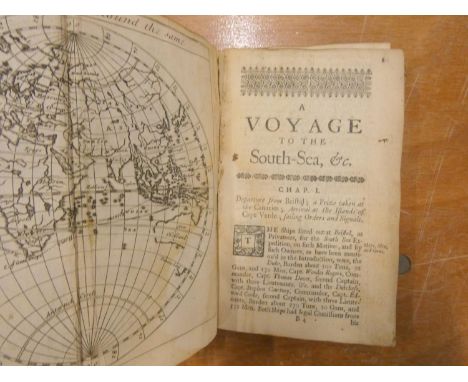 COOKE CAPT. EDWARD.&nbsp;&nbsp;A Voyage to the South Sea and Round the World Perform`d in the Years 1708, 1709. 1710 &amp; 17