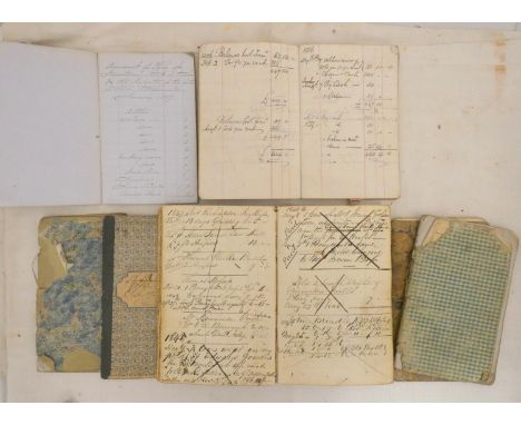 HILL WILLIAM, Watchmaker.&nbsp;&nbsp;Account of Sale of Furniture, Stock in Trade &amp;c of the Late William Hill, Watchmaker