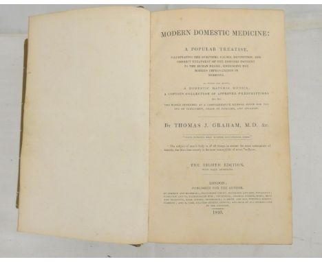 BUCHAN WILLIAM.&nbsp;&nbsp;Domestic Medicine or A Treatise on the Prevention &amp; Cure of Diseases by Regimen &amp; Simple M
