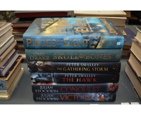 Historical Fiction. First Editions. Maritime and Naval interest. Hardbacks in dust-jackets. (6)
