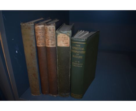 Spiritualism/Philosophy/Mind of Man. A small selection, includes; Bucke, R. M. - Cosmic Consciousness. 12th edition, 1946; Ja