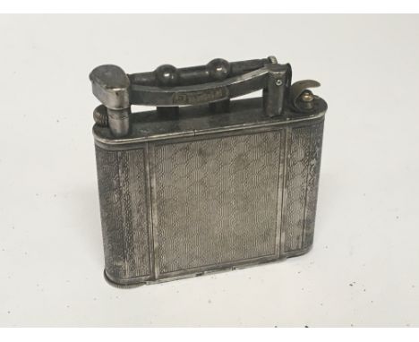 Alfred Dunhill - Novelty Art Deco faux cigarette lighter minaudière, Exclusive and high quality makeup/powder compact set, in