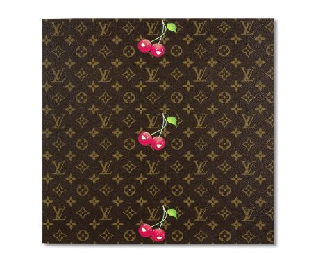 Murakami Louis Vuitton Monogram Screenprint sold at auction on 6th