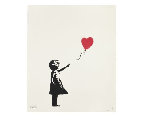 BANKSY (born 1975)Girl with Balloon, 2004 signed, dated, numbered 82/150 and further inscribed AP/DN in pencilscreenprint in 