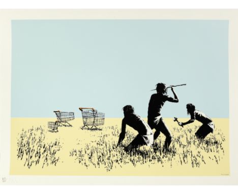 BANKSY (born 1975)Trolleys, 2007 signed and numbered 623/750 in pencilscreenprint in colours56.5 x 76cm (22 1/4 x 29 15/16in)