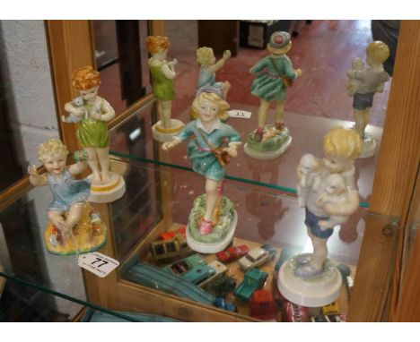 4 Royal Worcester figures. Just one has very slight damage to fingers but rest in good order.