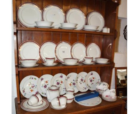 Collection of Royal Worcester plates etc