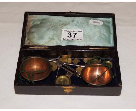 Old boxed scales