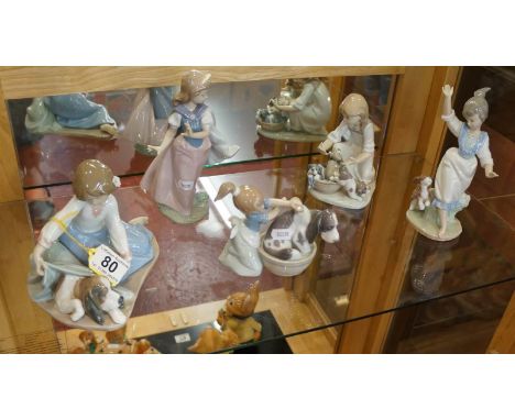 5 Lladro figures