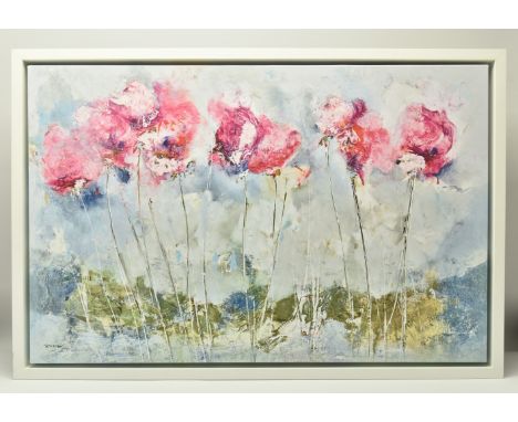 EMILIJA PASAGIC (SERBIA / CANADA CONTEMPORARY) 'GRACE AND BEAUTY III', a signed limited edition print on canvas depicting wil