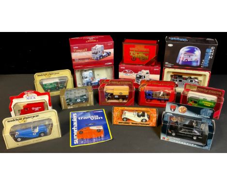 Toys - models including Corgi 1:50 scale Hauliers of Renown CC13729 Scania R - C Doyle Plant Hire and Construction Ltd, boxed