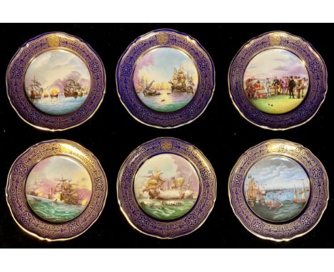 Six Spode collector's plates, including Armada plate no.2, Armada Leaving Ferrol, limited edition no 1 of 2,000, each boxed 