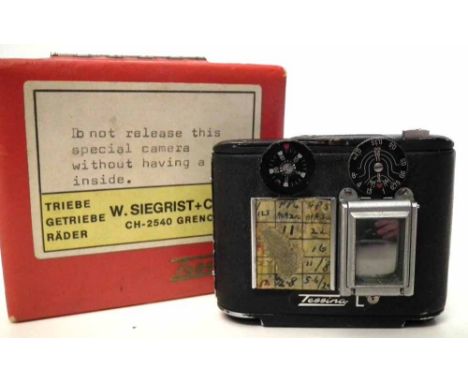 Tessina miniature spy camera. Condition report: see terms and conditions