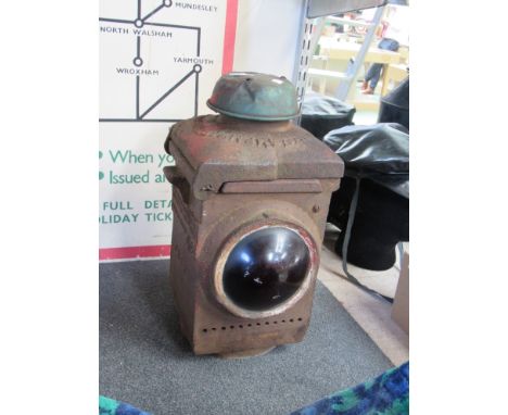 A crossing gate lamp case 