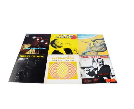 Jazz LPs, approximately eighty albums of mainly Jazz with artists including Tubby Hayes, Zoot Sims, Sonny Rollins, Barney Kes