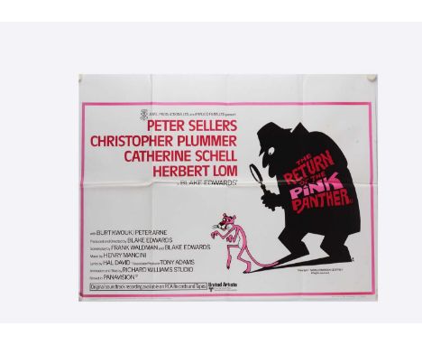 Pink Panther Films / UK Quad Posters, five UK Quad posters comprising Return of the Pink Panther (1975 - 2 copies), Revenge o