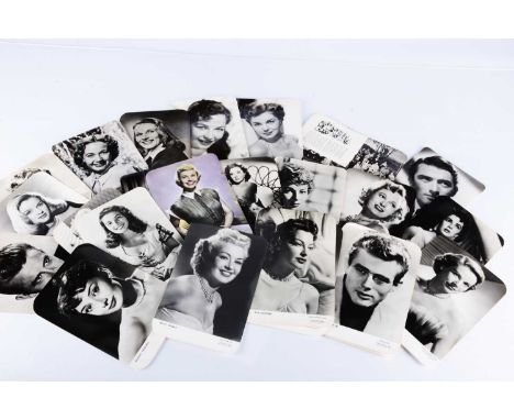 Picturegoer Gallery Photo Cards, twenty-six Photocards of Actors and Actresses from the Picturegoer Galaxy Series including G
